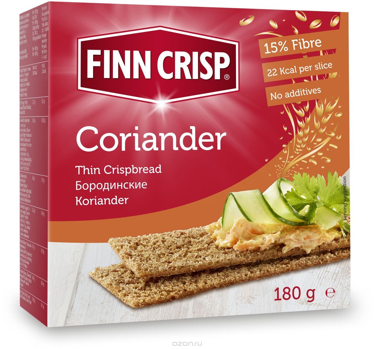 Finn Crisp Coriander    , 180 