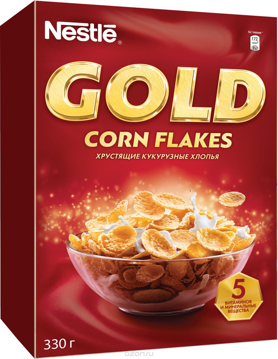 Nestle Gold Corn Flakes  , 330 